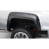 Bushwacker 15-16 SIERRA 2500/3500 POCKET STYLE FENDER FLARES - ONYX BLACK (GBA) 40967-34